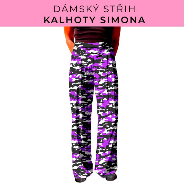 Dámský střih - kalhoty Simona