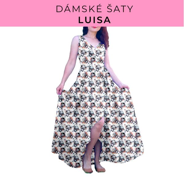 DÁMSKÝ střih - šaty Luisa