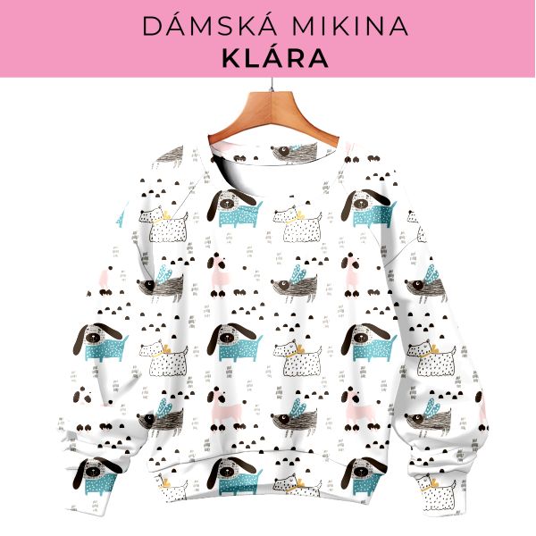 DÁMSKÝ střih - mikina Klára