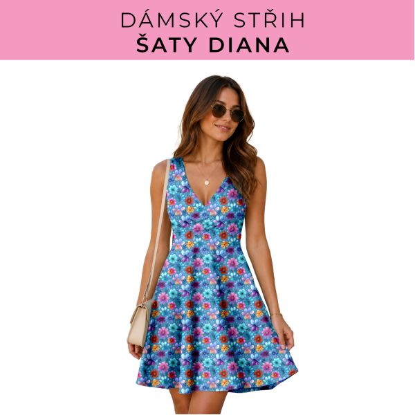 Dámský střih - šaty Diana