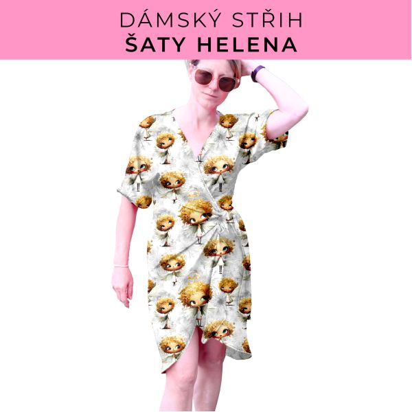 Dámský střih na šaty  Helena