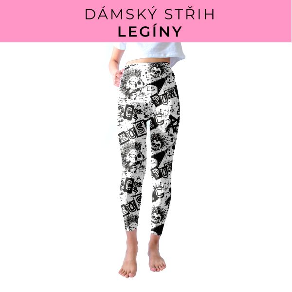 DÁMSKÝ střih - legíny SPORT - SLIM FIT