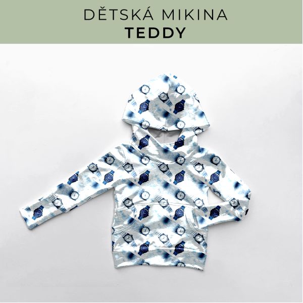 DĚTSKÝ střih - Mikina Teddy