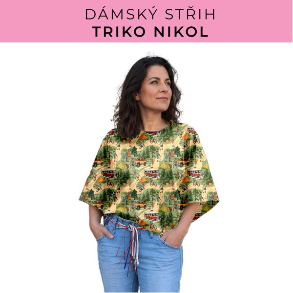 Dámský střih -  triko Nikol