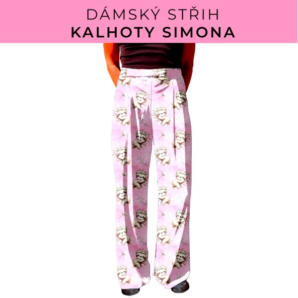 Dámský střih - kalhoty Simona