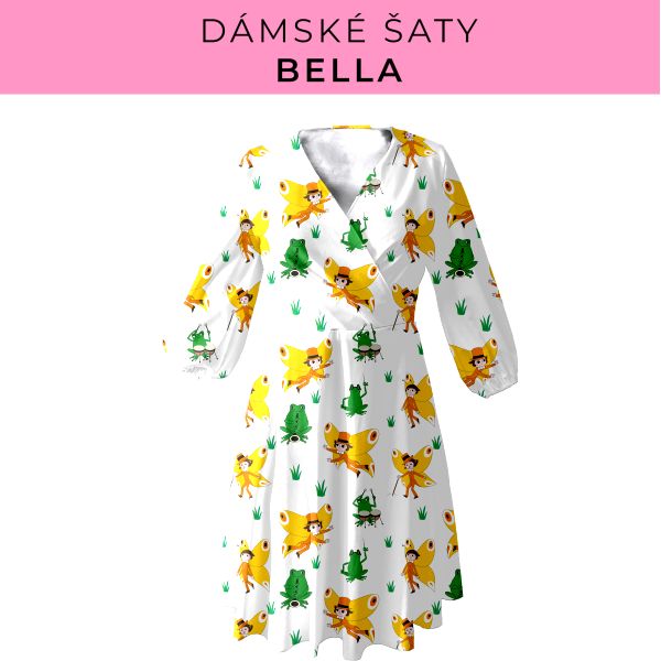 DÁMSKÝ střih - šaty Bella