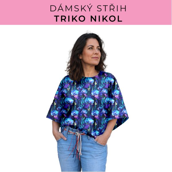 Dámský střih -  triko Nikol