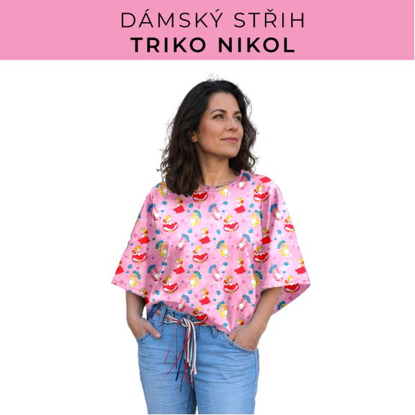 Dámský střih -  triko Nikol