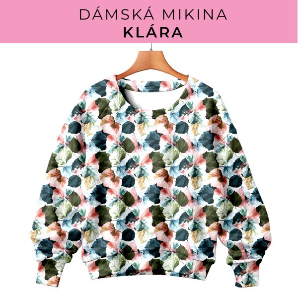 DÁMSKÝ střih - mikina Klára