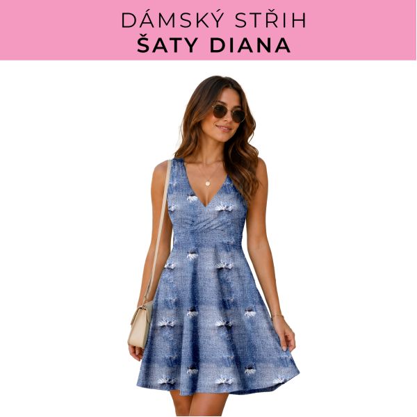 Dámský střih - šaty Diana