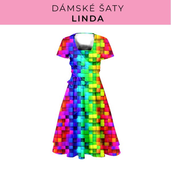 DÁMSKÝ střih - šaty Linda