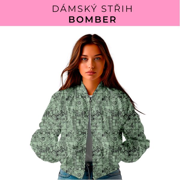 DÁMSKÝ střih - Bomber