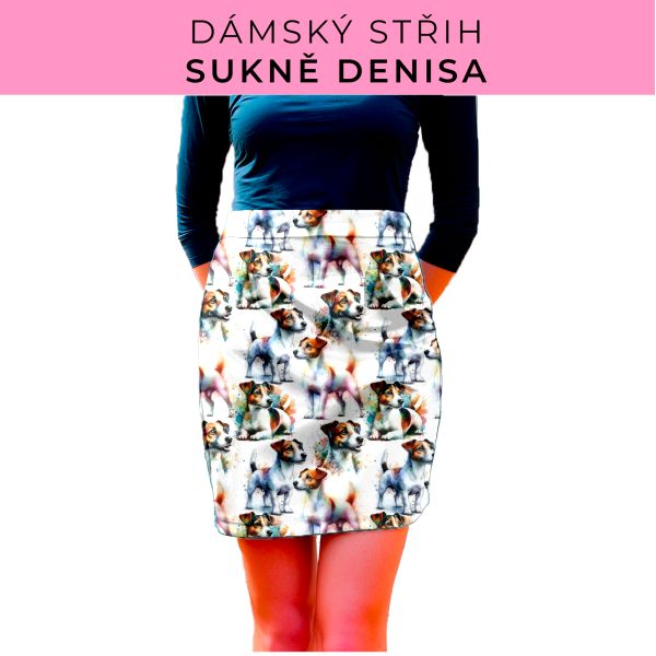 Dámský střih - Dámská sukně Denisa