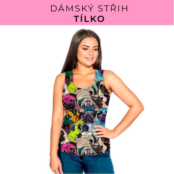 DÁMSKÝ střih - Tílko a kalhoty 