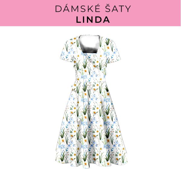 DÁMSKÝ střih - šaty Linda