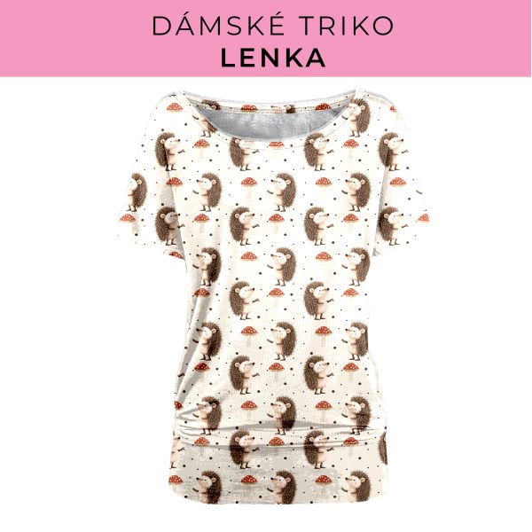 DÁMSKÝ střih - Triko Lenka