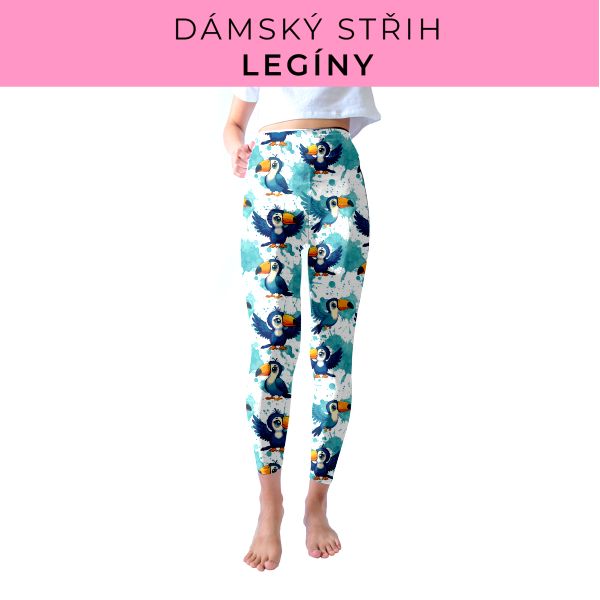 DÁMSKÝ střih - legíny SPORT - SLIM FIT
