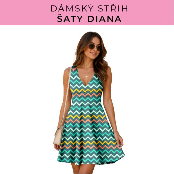 Dámský střih - šaty Diana
