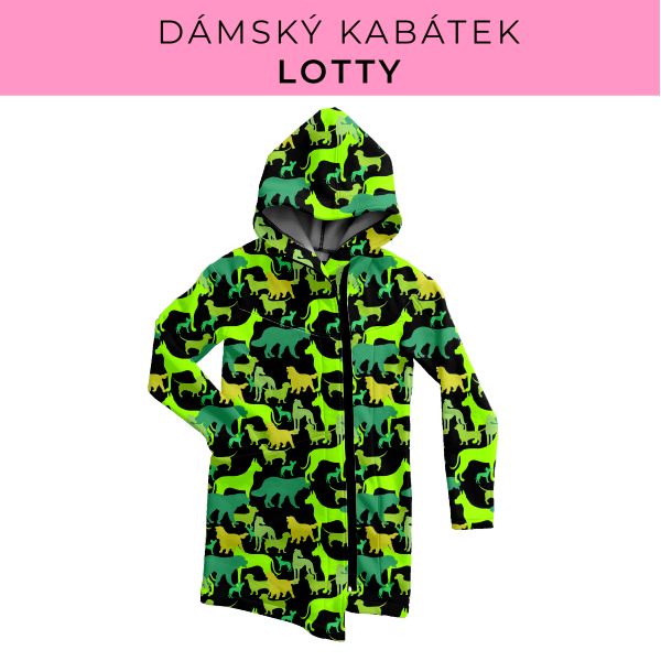 DÁMSKÝ střih - Kabátek Lotty