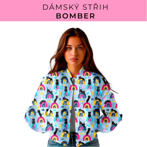 DÁMSKÝ střih - Bomber
