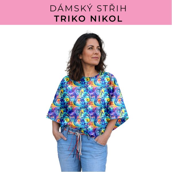 Dámský střih -  triko Nikol