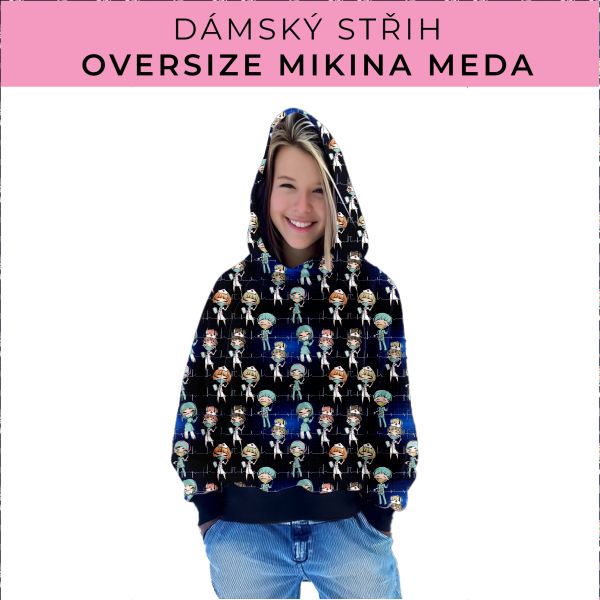 Dámský střih - mikina Meda