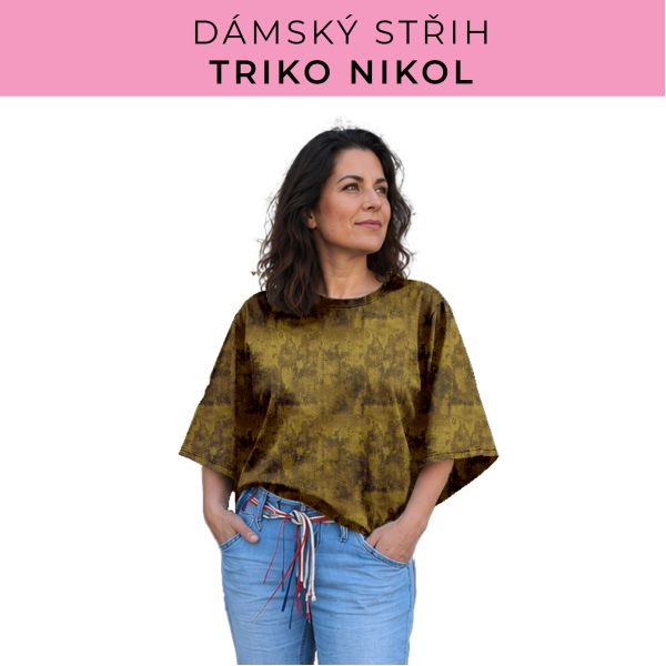 Dámský střih -  triko Nikol