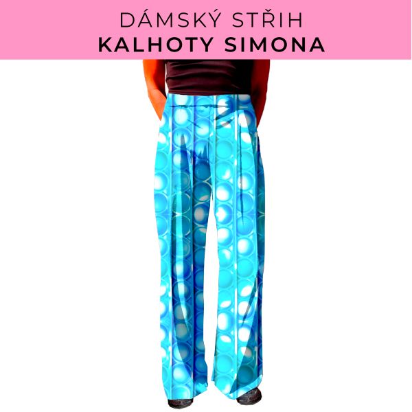 Dámský střih - kalhoty Simona