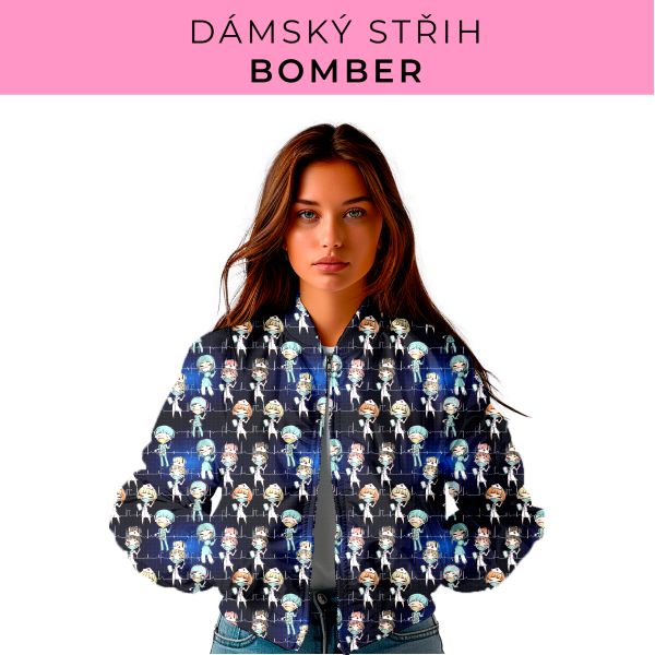 DÁMSKÝ střih - Bomber