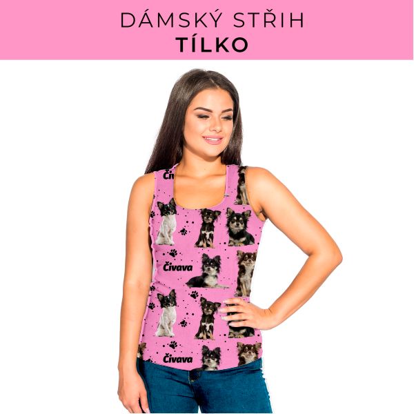 DÁMSKÝ střih - Tílko a kalhoty 