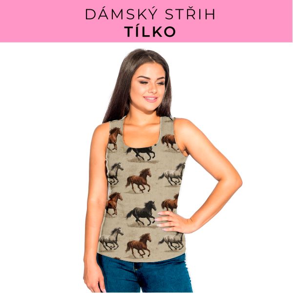 DÁMSKÝ střih - Tílko a kalhoty 