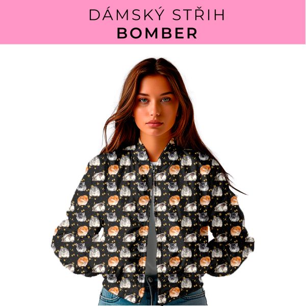 DÁMSKÝ střih - Bomber