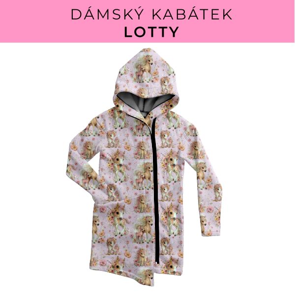 DÁMSKÝ střih - Kabátek Lotty