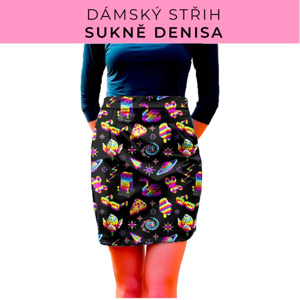 Dámský střih - Dámská sukně Denisa