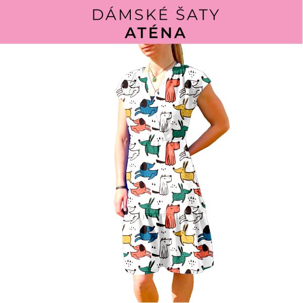DÁMSKÝ střih - šaty Aténa