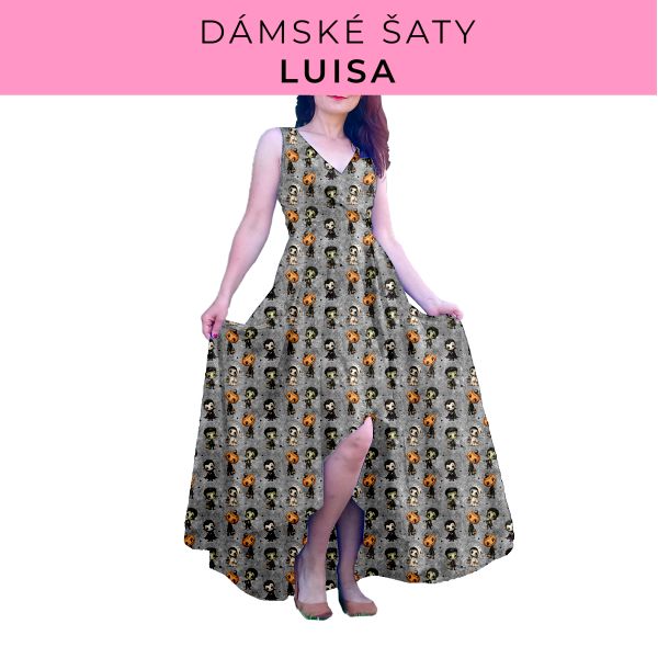 DÁMSKÝ střih - šaty Luisa