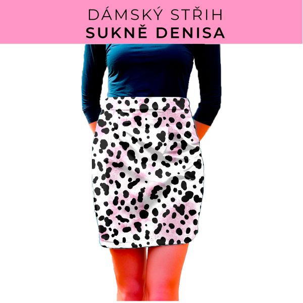Dámský střih - Dámská sukně Denisa