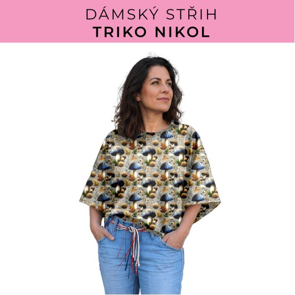 Dámský střih -  triko Nikol