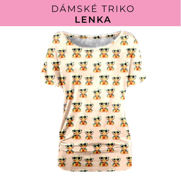 DÁMSKÝ střih - Triko Lenka