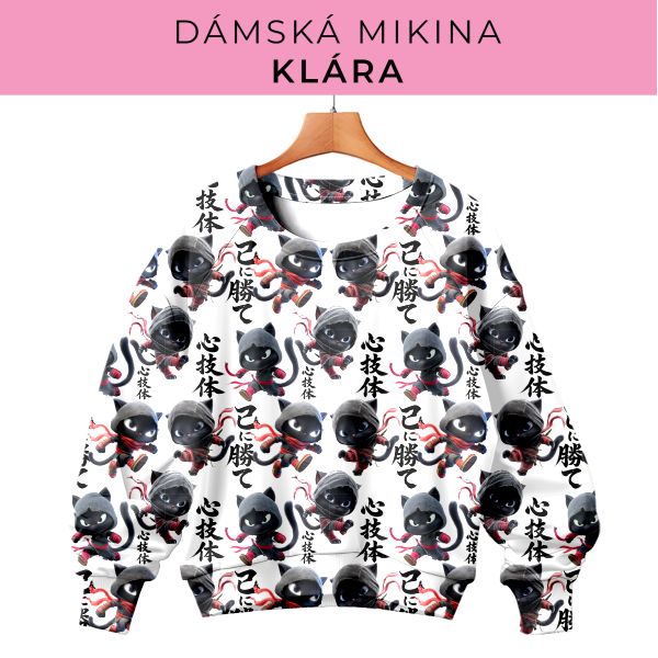 DÁMSKÝ střih - mikina Klára