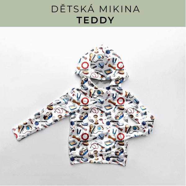 DĚTSKÝ střih - Mikina Teddy