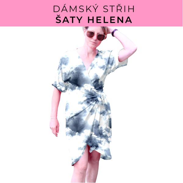 Dámský střih na šaty  Helena
