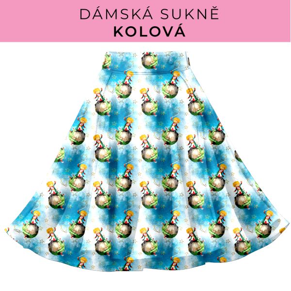 DÁMSKÝ střih - Kolová sukně
