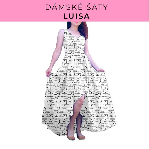 DÁMSKÝ střih - šaty Luisa