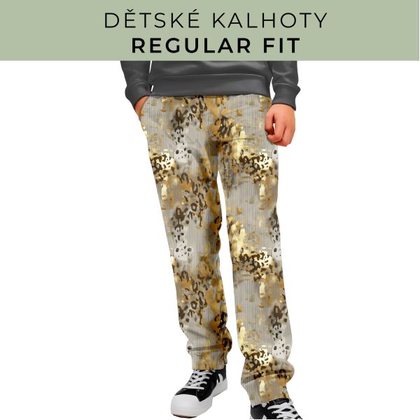 DĚTSKÝ STŘIH - Kalhoty Regular fit