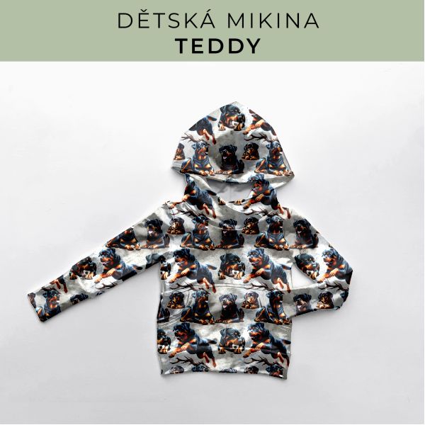 DĚTSKÝ střih - Mikina Teddy