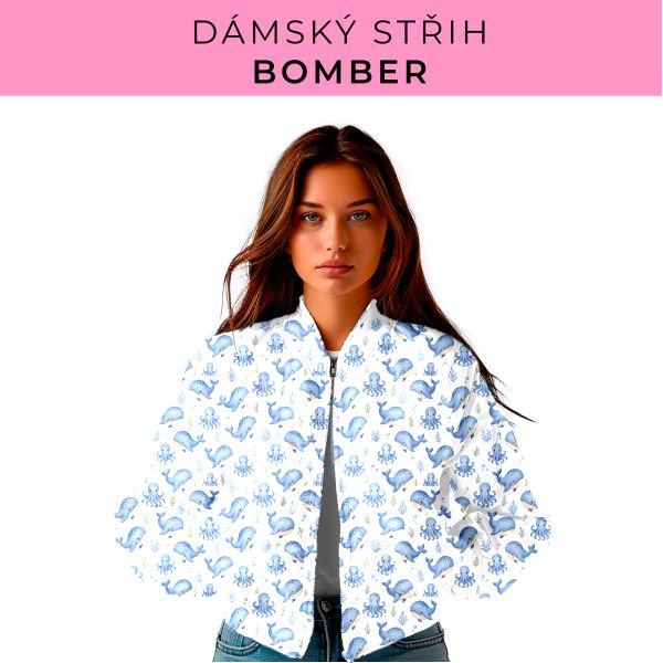 DÁMSKÝ střih - Bomber