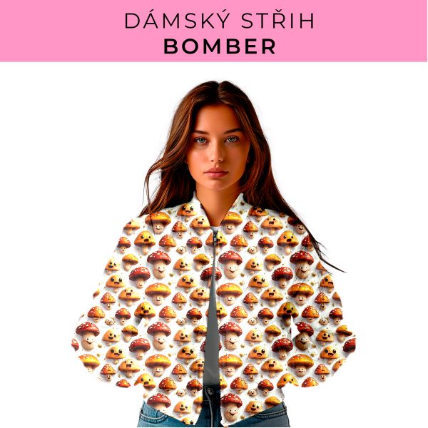 DÁMSKÝ střih - Bomber