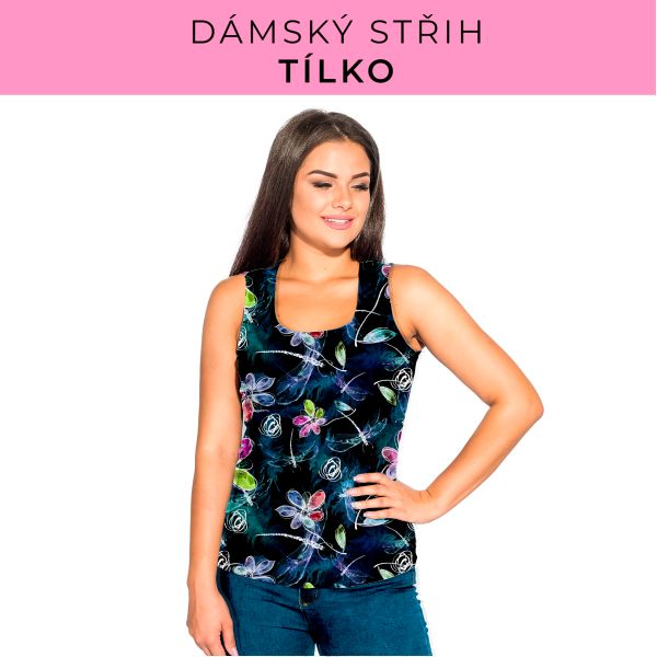 DÁMSKÝ střih - Tílko a kalhoty 