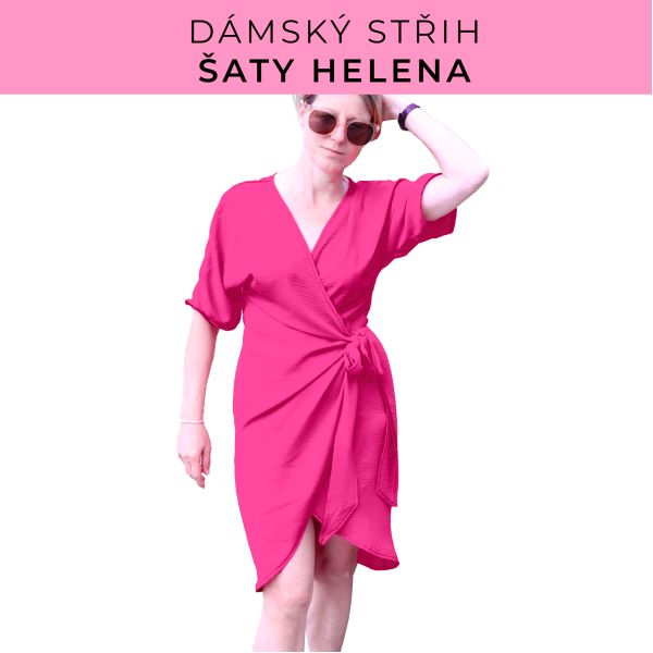Dámský střih na šaty  Helena